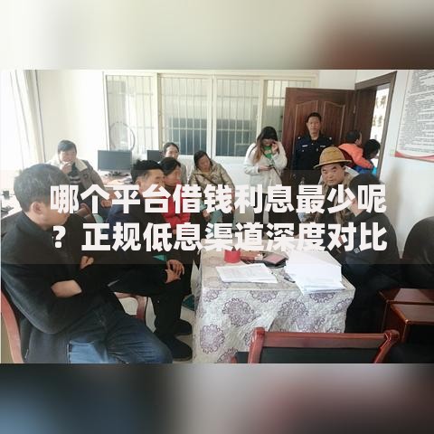 哪个平台借钱利息最少呢?正规低息渠道深度对比分析 哪个平台借钱利息最少呢?正规低息渠道深度对比分析