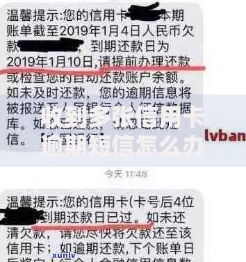 收到多张信用卡逾期短信怎么办？三大应对策略助你止损