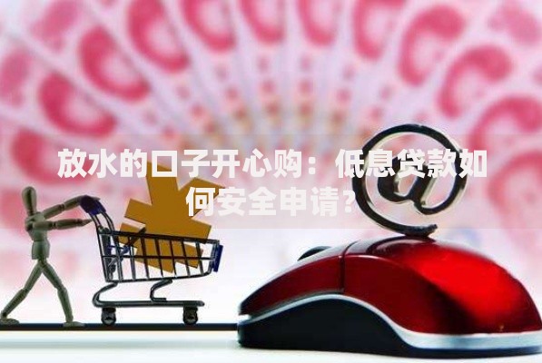 放水的口子开心购：低息贷款如何安全申请？