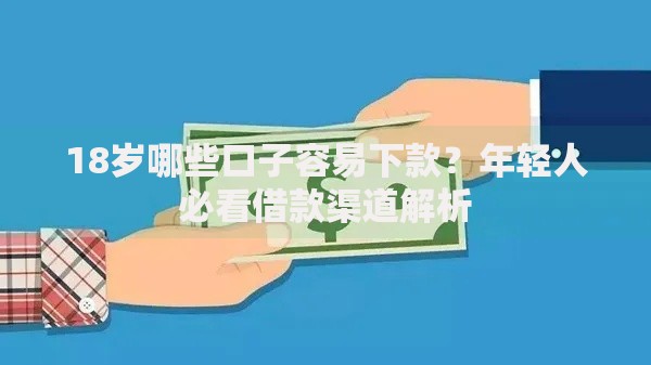 18岁哪些口子容易下款？年轻人必看借款渠道解析