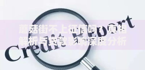 蘑菇街不上征信吗？真相解析与贷款影响深度分析