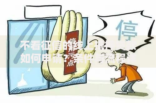 不看征信的线上抵押贷款如何申请？条件与流程详解