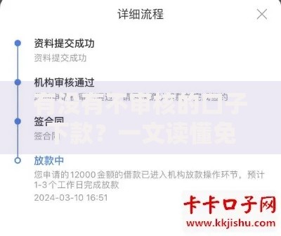有没有不审核的口子下款？一文读懂免审核贷款真相