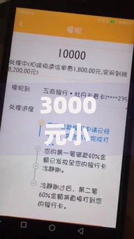 3000元小额贷款口子怎么选？资质要求与避坑指南