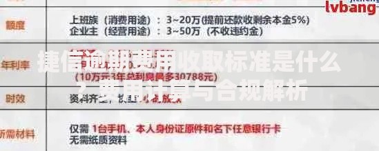捷信逾期费用收取标准是什么？费用计算与合规解析