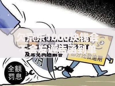 欠京东1000块钱会不会发通告函到单位？债务处理全解析