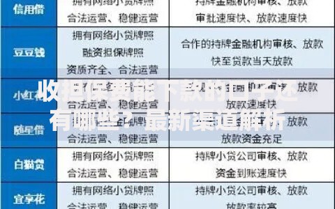 收担保费能下款的口子还有哪些？最新渠道解析