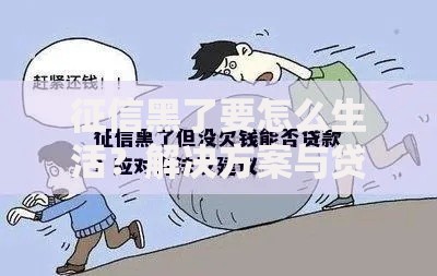 征信黑了要怎么生活？解决方案与贷款途径深度解析