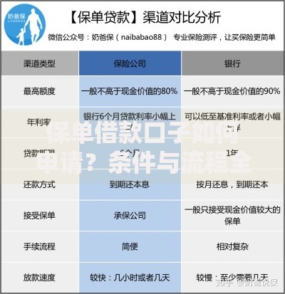 保单借款口子如何申请？条件与流程全解析