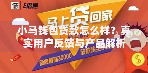 小马钱包贷款怎么样？真实用户反馈与产品解析
