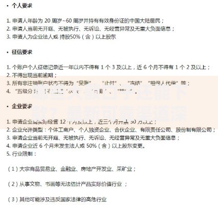 哪些大额口子还能下款？最新可靠渠道深度解析