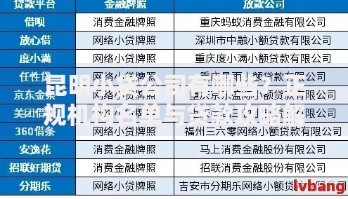 昆明小贷公司有哪些？正规机构名单与贷款攻略解析