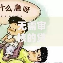 无需审核的贷款平台：真实渠道与风险防范全解析