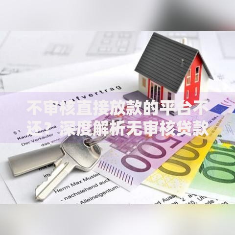 不审核直接放款的平台不还？深度解析无审核贷款风险与法律后果