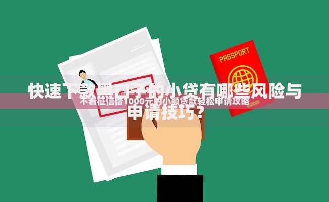 快速下款黑口子的小贷有哪些风险与申请技巧？