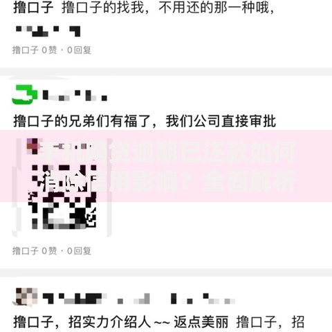 手机网贷逾期已还款如何消除信用影响？全面解析修复方法