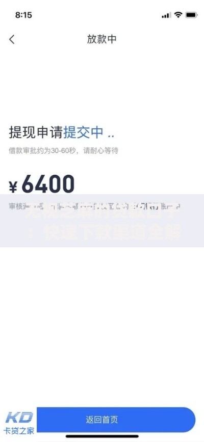 无视芝麻的贷款口子：快速下款渠道全解析