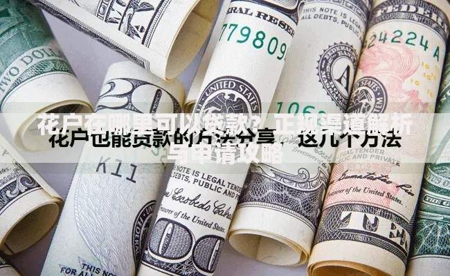 花户在哪里可以贷款？正规渠道解析与申请攻略