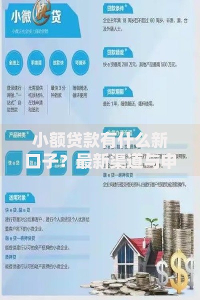 小额贷款有什么新口子？最新渠道与申请攻略解析