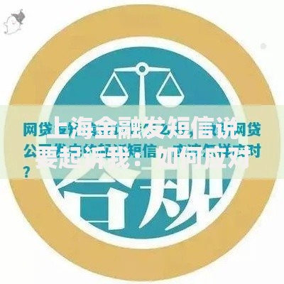 上海金融发短信说要起诉我：如何应对贷款纠纷法律风险？
