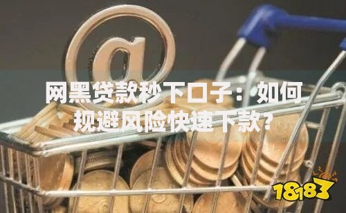 网黑贷款秒下口子：如何规避风险快速下款？