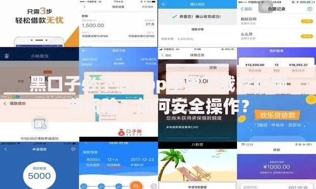 黑口子必下款app苹果下载存在哪些风险？如何安全操作？