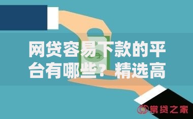 网贷容易下款的平台有哪些？精选高通过率渠道解析