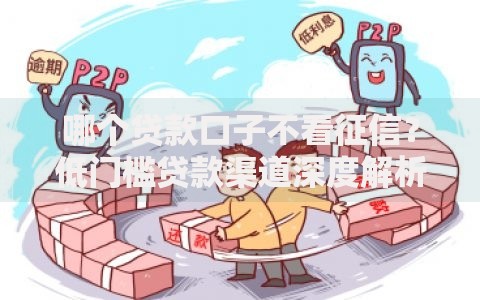 哪个贷款口子不看征信？低门槛贷款渠道深度解析
