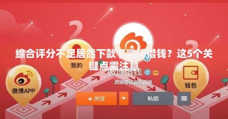 综合评分不足居然下款了微博借钱？这5个关键点需注意