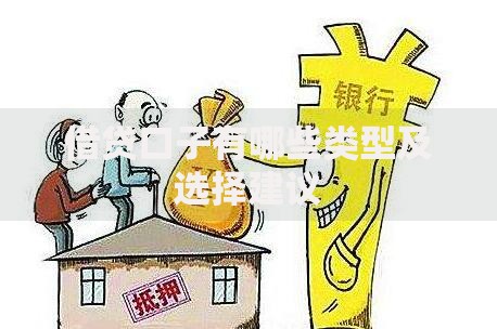 借贷口子有哪些类型及选择建议