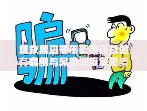 贷款黑口子不需要还款的真相与风险深度解析