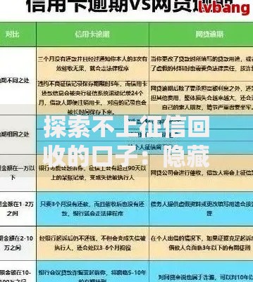 探索不上征信回收的口子：隐藏渠道与安全解析