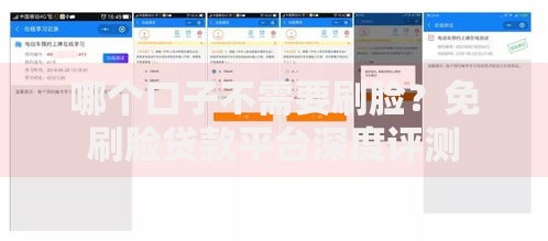 哪个口子不需要刷脸？免刷脸贷款平台深度评测