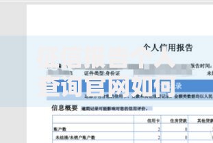 征信报告个人查询官网如何影响贷款审批结果？