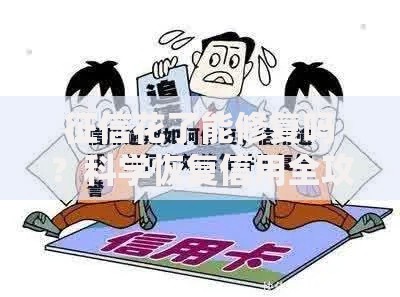 征信花了能修复吗?科学恢复信用全攻略 征信花了能修复吗?科学恢复信用全攻略