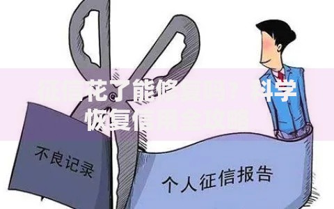 征信花了能修复吗?科学恢复信用全攻略 征信花了能修复吗?科学恢复信用全攻略