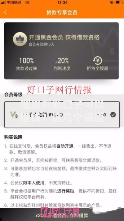 哪里有新口子可以借钱？这几个渠道别错过
