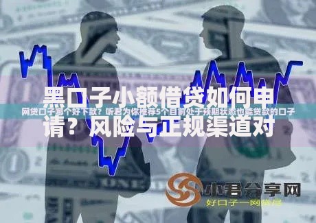 黑口子小额借贷如何申请？风险与正规渠道对比
