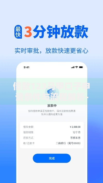 借款123马甲口子申请条件与流程解析-安全借款指南