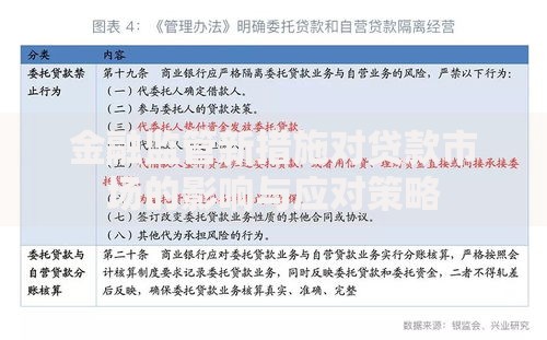 金融监管新措施对贷款市场的影响与应对策略