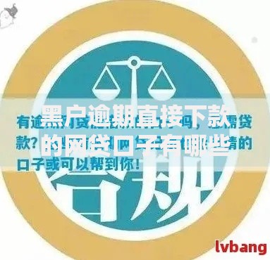 黑户逾期直接下款的网贷口子有哪些正规平台？