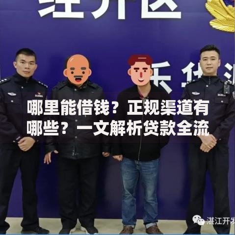 哪里能借钱？正规渠道有哪些？一文解析贷款全流程
