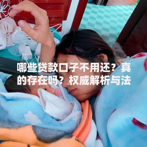 哪些贷款口子不用还？真的存在吗？权威解析与法律风险提示