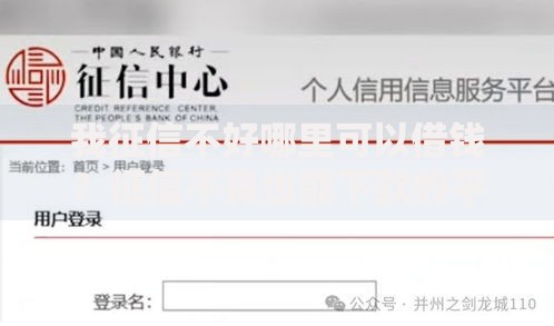 我征信不好哪里可以借钱？征信不良也能下款的平台与渠道解析