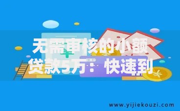 无需审核的小额贷款5万：快速到账的借款方案解析