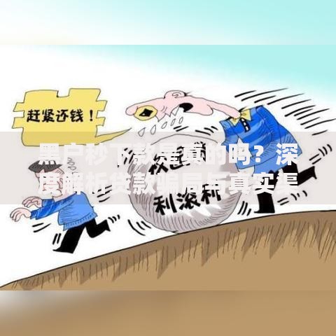 黑户秒下款是真的吗？深度解析贷款骗局与真实渠道