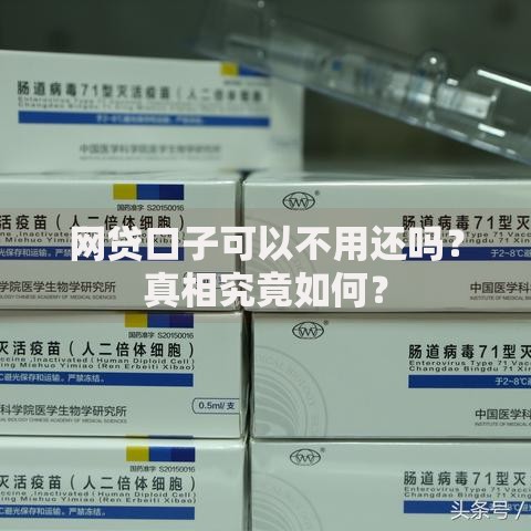 网贷口子可以不用还吗？真相究竟如何？