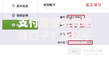 支付宝借贷有哪些口子？正规平台解析及申请流程