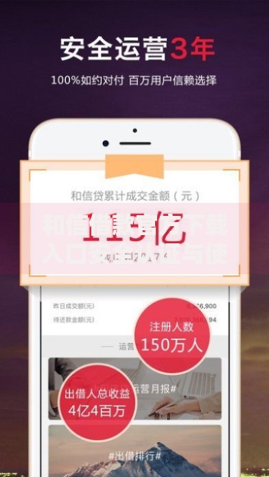 和信借款官方下载入口安全认证与使用指南