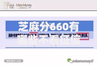 芝麻分660有哪些不看征信的贷款口子？深度解析低门槛贷款渠道